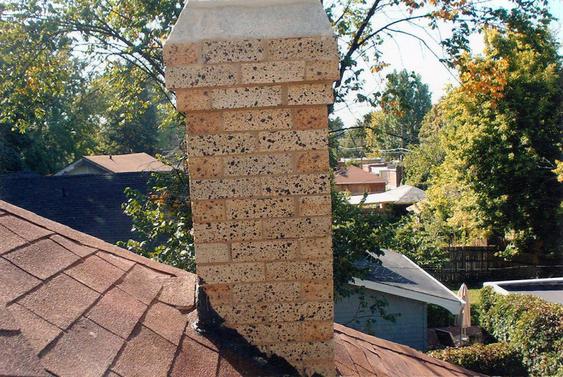 Grind Out All Mortar Joints, Tuck Point Chimney after_chimney_has_been_tuckpointed_11_jpg