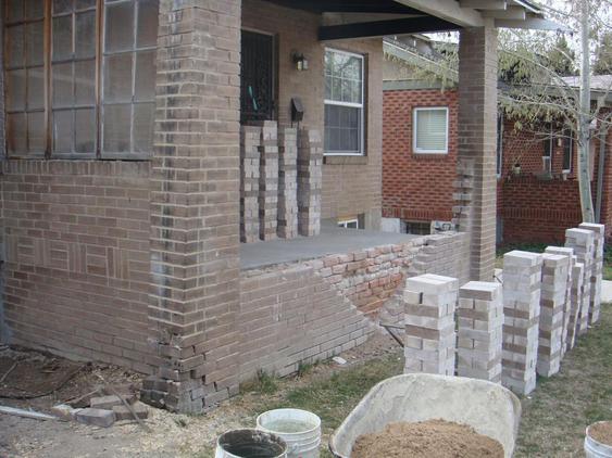 Rebuilding Bowed Out Front Porch Wall during_1_15_jpg