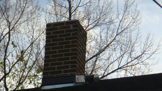 Tuck Point All Joints On Chimney