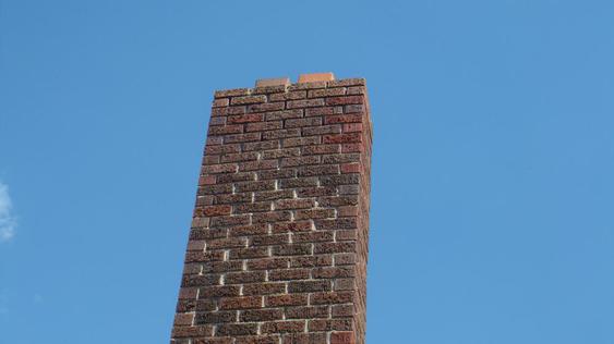 Grind Out And Tuck Point All Joints On Chimney before_dsc00132_jpg