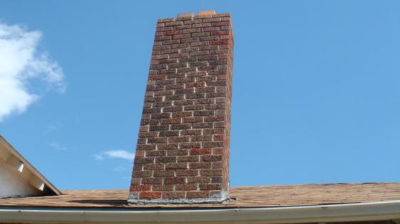Grind Out And Tuck Point All Joints On Chimney before_dsc00133_jpg