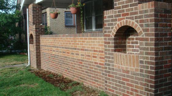 Grind Out And Tuck Point All Joints On Porch Wall And Replace Bad Bricks after_dsc00145_jpg