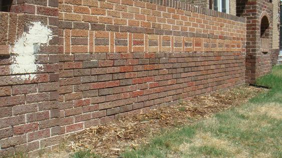 Grind Out And Tuck Point All Joints On Porch Wall And Replace Bad Bricks before_dsc00127_jpg