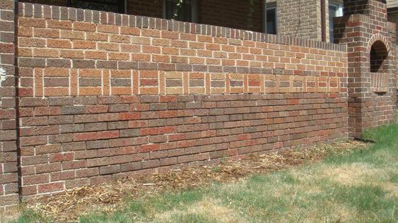 Grind Out And Tuck Point All Joints On Porch Wall And Replace Bad Bricks before_dsc00128_jpg