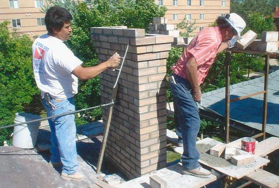 Rebuild of Leaning Chimney during_chimney_rebuild_to_fix_leaning_in_denver_6_jpg