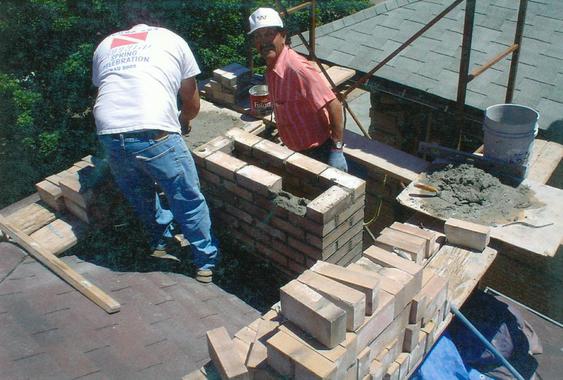 Rebuild of Leaning Chimney during_rebuild_of_leaning_chimney_6_jpg