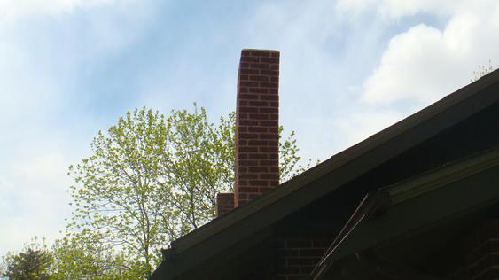 Tuck Point All Joints On Chimney